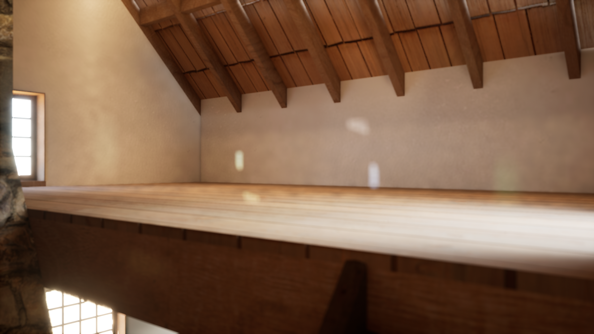 Little House on the Prairie Low-poly 3D model